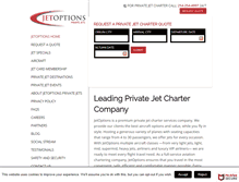 Tablet Screenshot of flyjetoptions.com